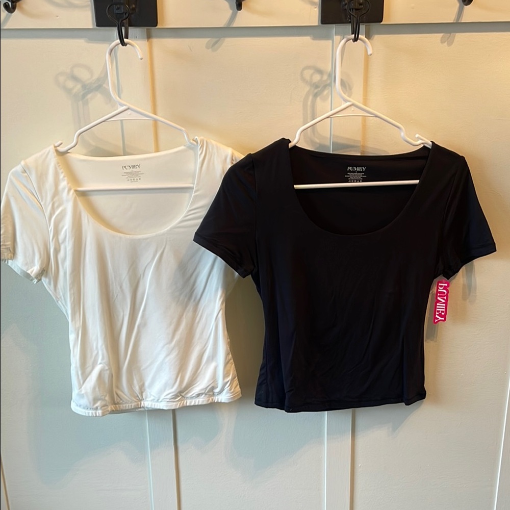 Women's Black and White Tops NWT